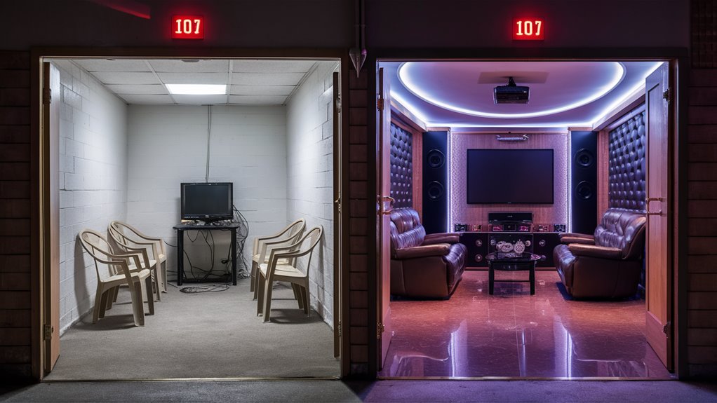 budget or premium rooms