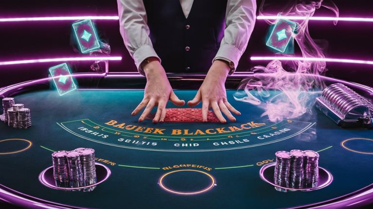 electronic blackjack dealer signals