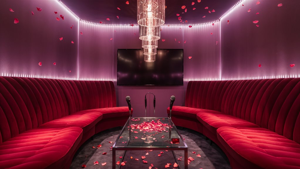 select your karaoke room