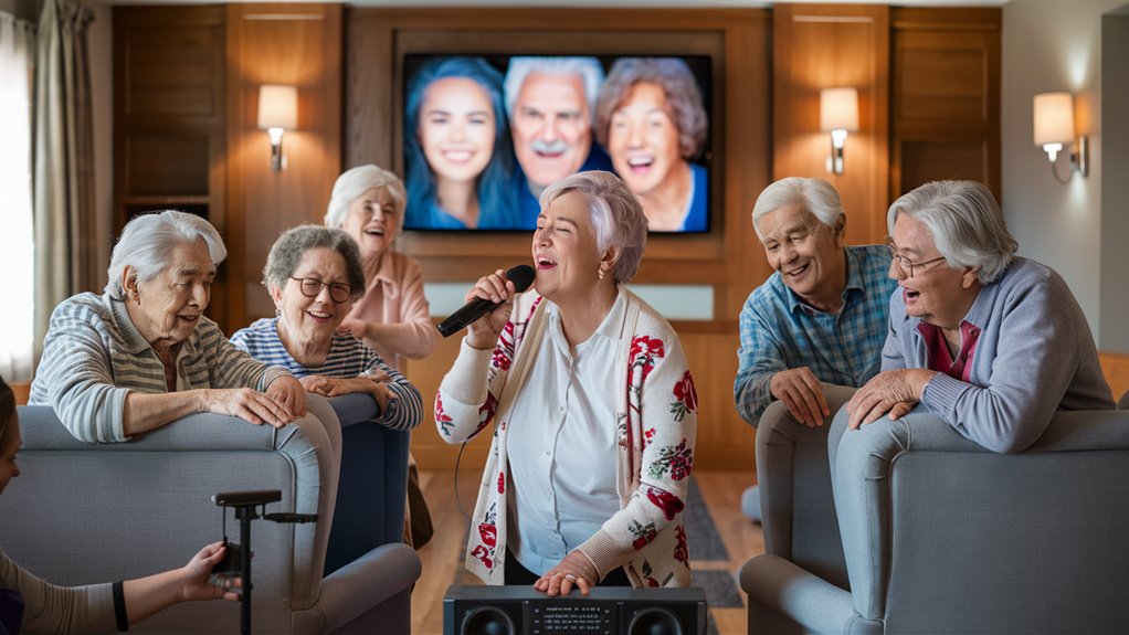 senior friendly karaoke adjustments