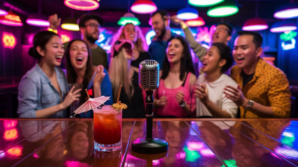 singing requires liquid courage