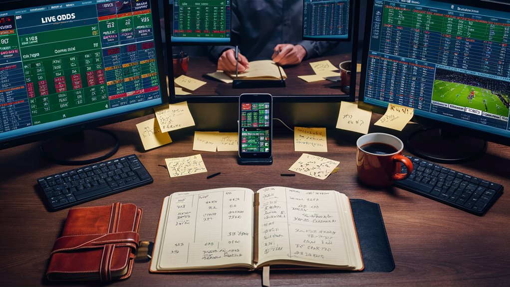 betting strategies while watching