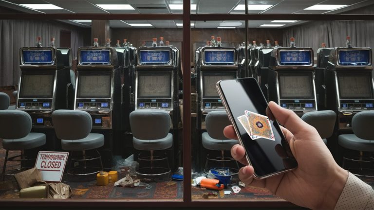 digital disrupts physical gaming