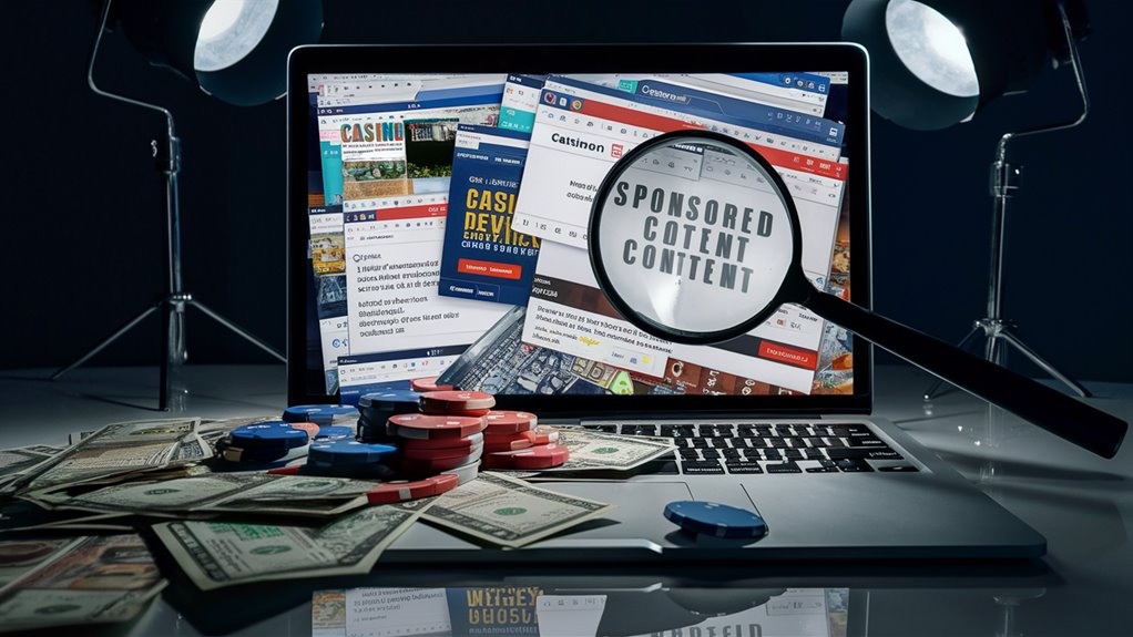 identify sponsored media content