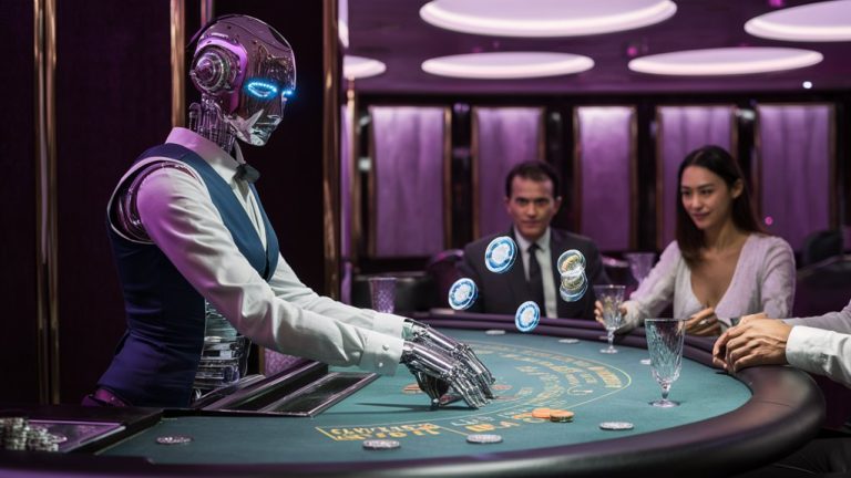 robots replacing casino workers