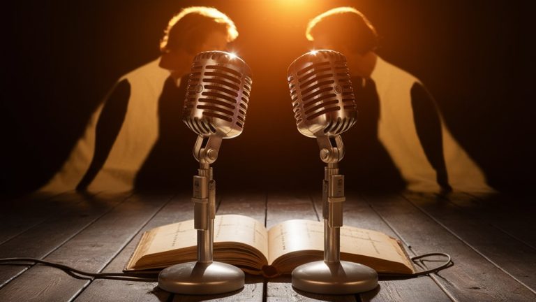 singing together with someone