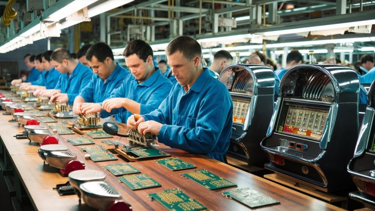 slot manufacturing production process