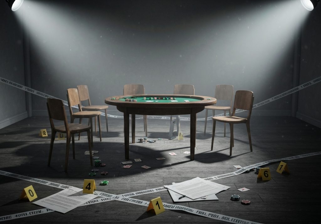 단순 도박에서 상습 범죄까지 경고 단계 인포그래픽