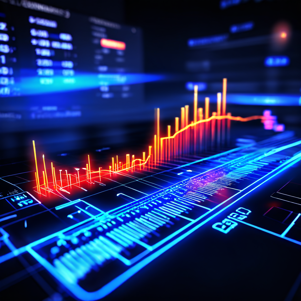실시간 데이터 스트림이 베팅 슬립으로 유입되며 빛나는 화살표가 분석 결과가 전략적 배팅과 배당률에 직접적으로 영향을 미치는 과정을 시각화한 개념도입니다.