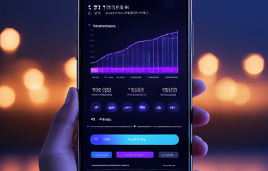 스마트폰 화면에 직관적이고 효율적인 사용자 인터페이스가 구현되어 사용자 만족도를 높이는 이상적인 레이아웃을 보여주는 이미지입니다.