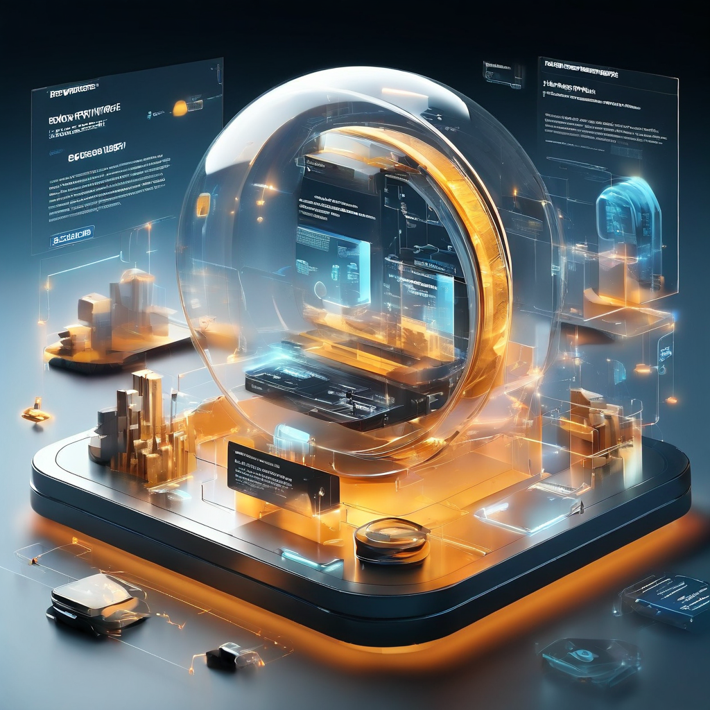 Digital interface showing secure deposit flow with layered data paths and glowing verification nodes representing user trust.